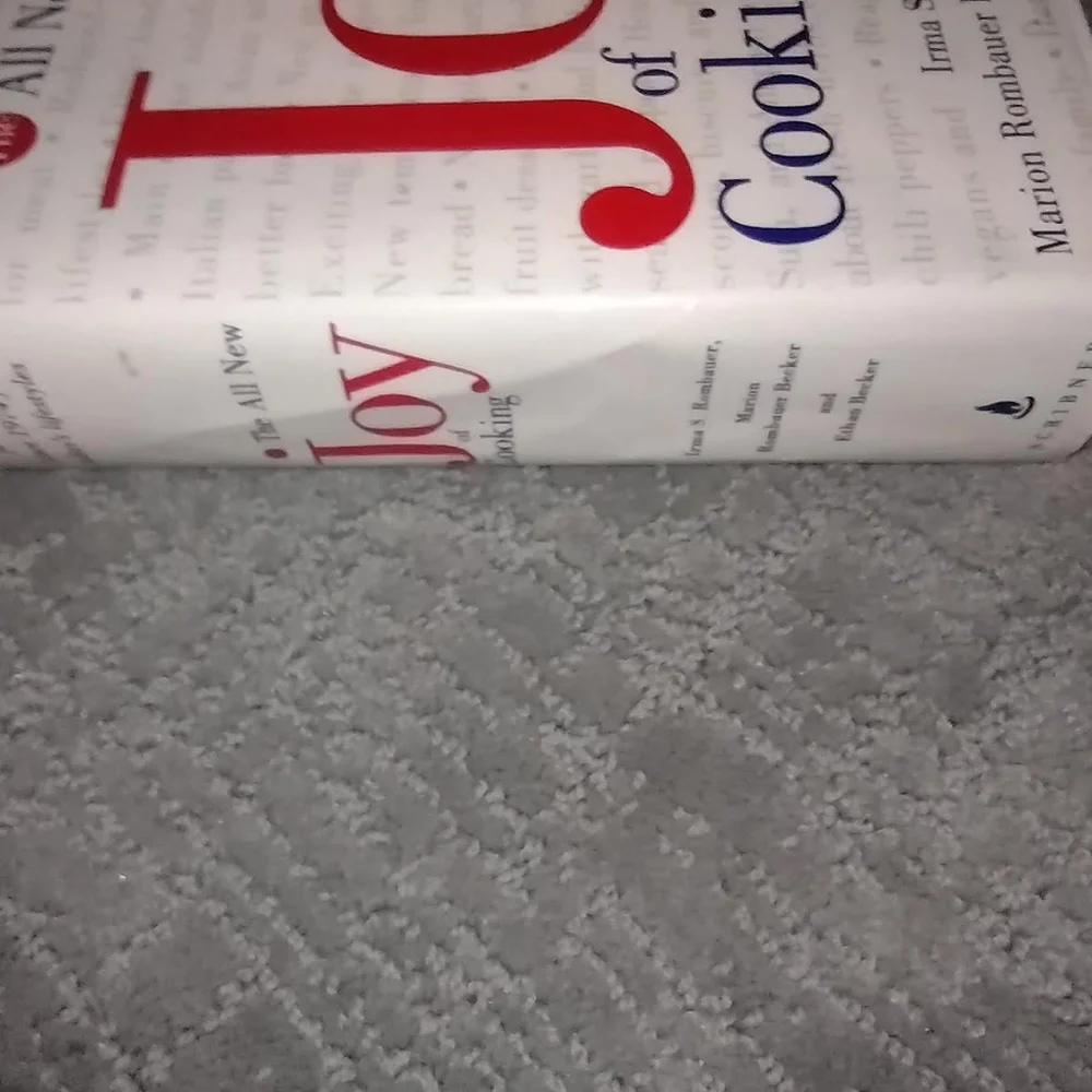 Joy of Cooking 1997 hardback Rombauer Becker, Scribner Edition,  EUC,  LIKE NEW!